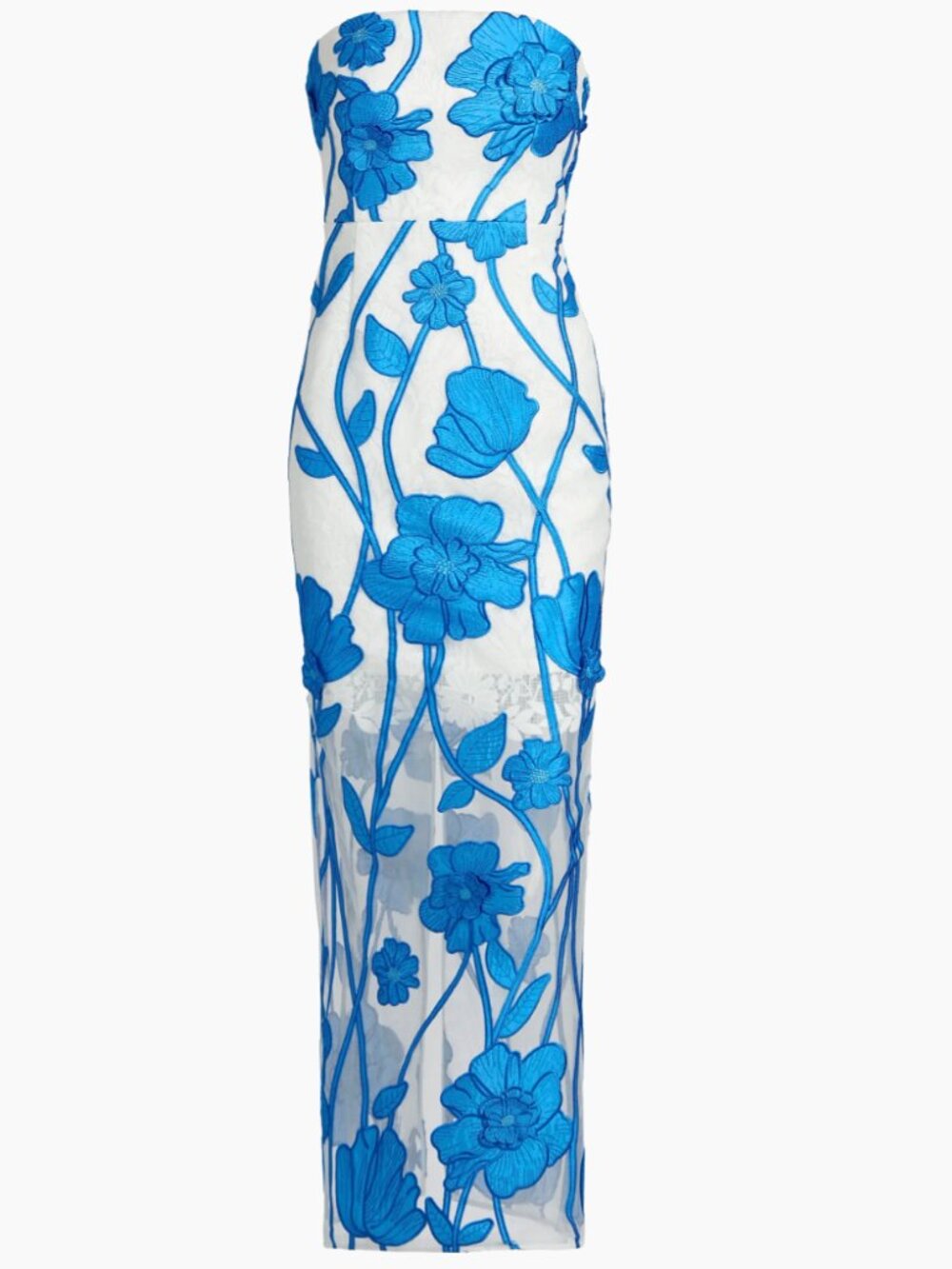 NWT - MILLY Magnolia Floral Embroidered Maxi Dress size 6